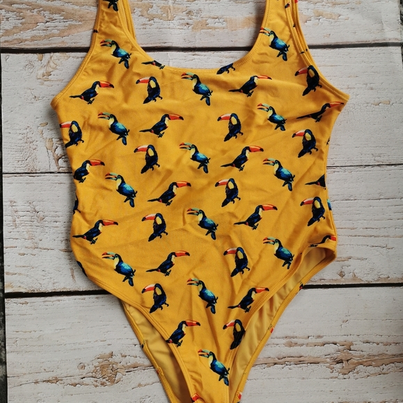 Other - Orange Toucan Swim Suit